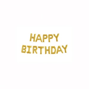 HAPPY BIRTHDAY FOIL