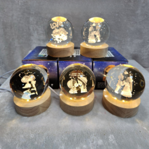 Crystal Ball Lamp 6CM