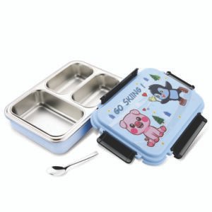 Supreme Three Compartment Insulated Lunch Box (Senso)